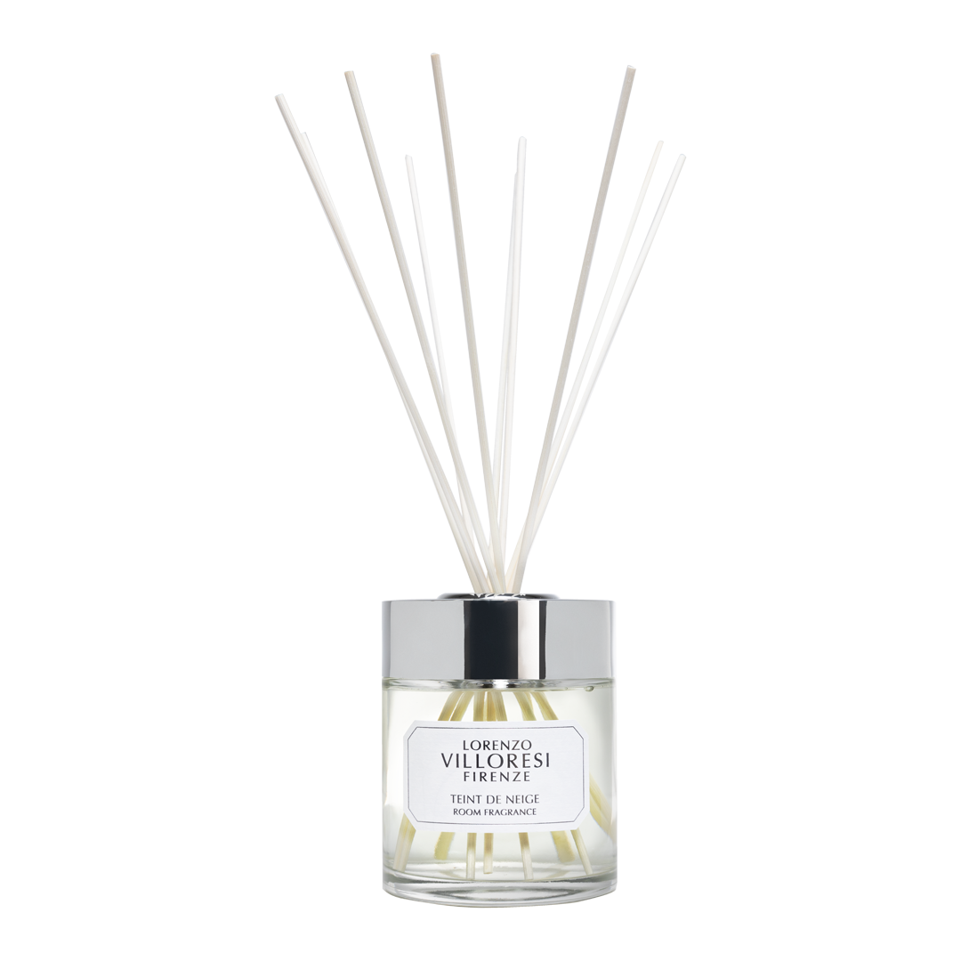 Lorenzo Villoresi Teint de Neige room fragrance diffuser 500ml with sticks Shop Now Online