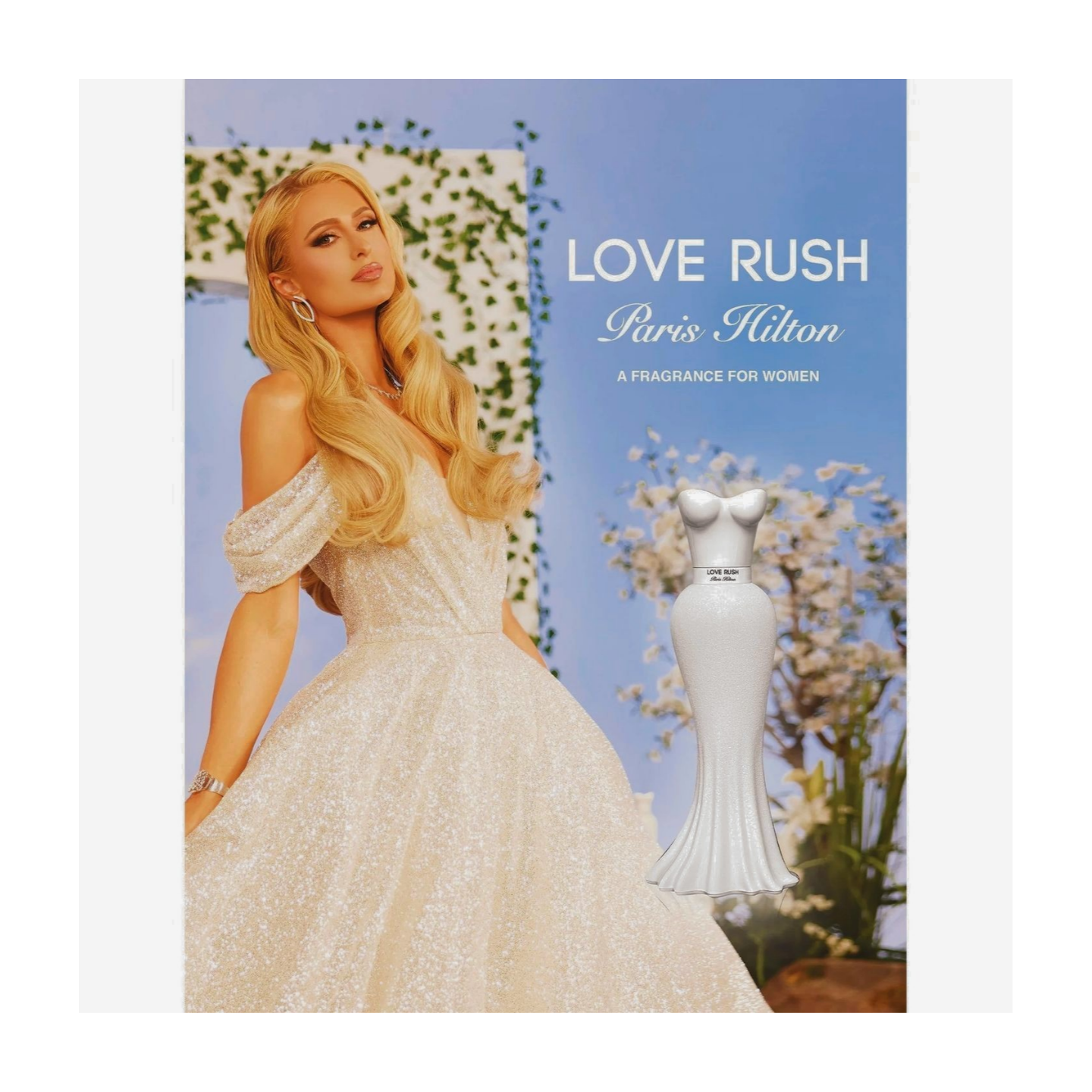 PARIS HILTON Love Rush  100ml Eau De Parfum for Women