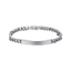 Luca Barra men’s steel bracelet featuring a silver plate, modern and elegant design, available at Paris Gallery Qatar