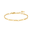 Luca Barra kid’s IP gold steel bracelet with elegant chain design — Find Online Today