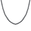 Luca Barra men's black agate stone necklace — Find Online Today
