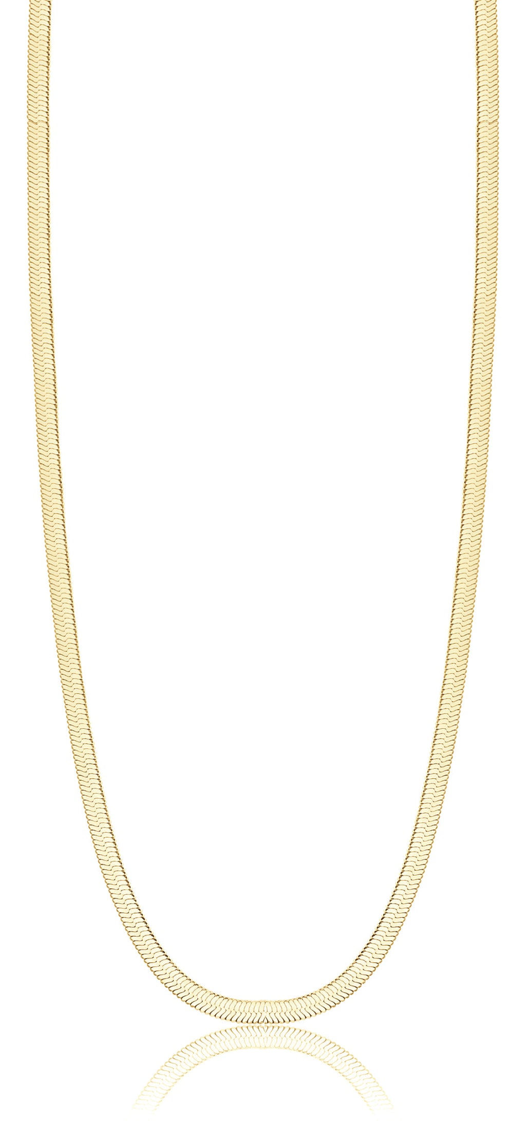 Luca Barra women’s IP gold steel snake necklace – Available for Online Purchase