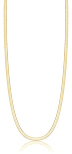 Luca Barra women’s IP gold steel snake necklace – Available for Online Purchase