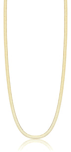 Luca Barra women’s IP gold steel snake necklace – Available for Online Purchase
