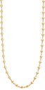 Luca Barra women’s gold steel necklace with heart links – Shop Now Online