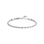 Luca Barra women’s silver steel bracelet with braided chain design, polished finish, Shop the Latest Online.