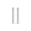 Luca Barra women's steel earrings with white baguette zirconia – Find Online Today