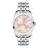 Luca Barra women’s steel watch with pink dial and crystal markers – Shop Now Online