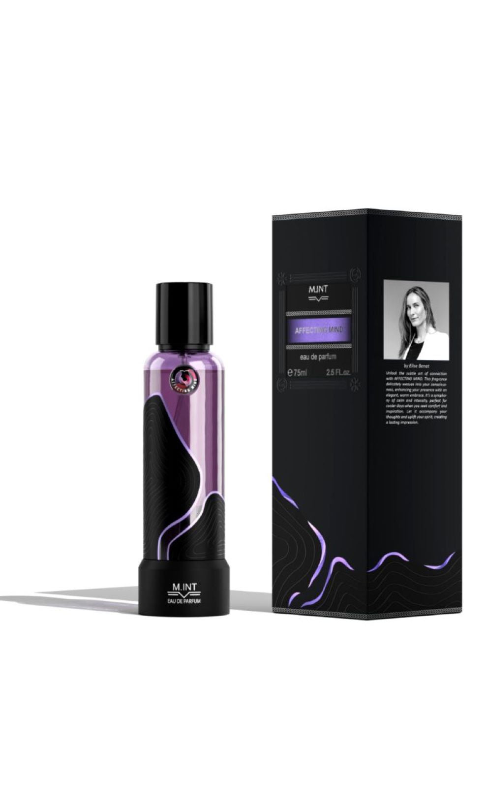 M.INT Affecting Mind Eau de Parfum 75ml luxury perfume bottle available at Paris Gallery Qatar