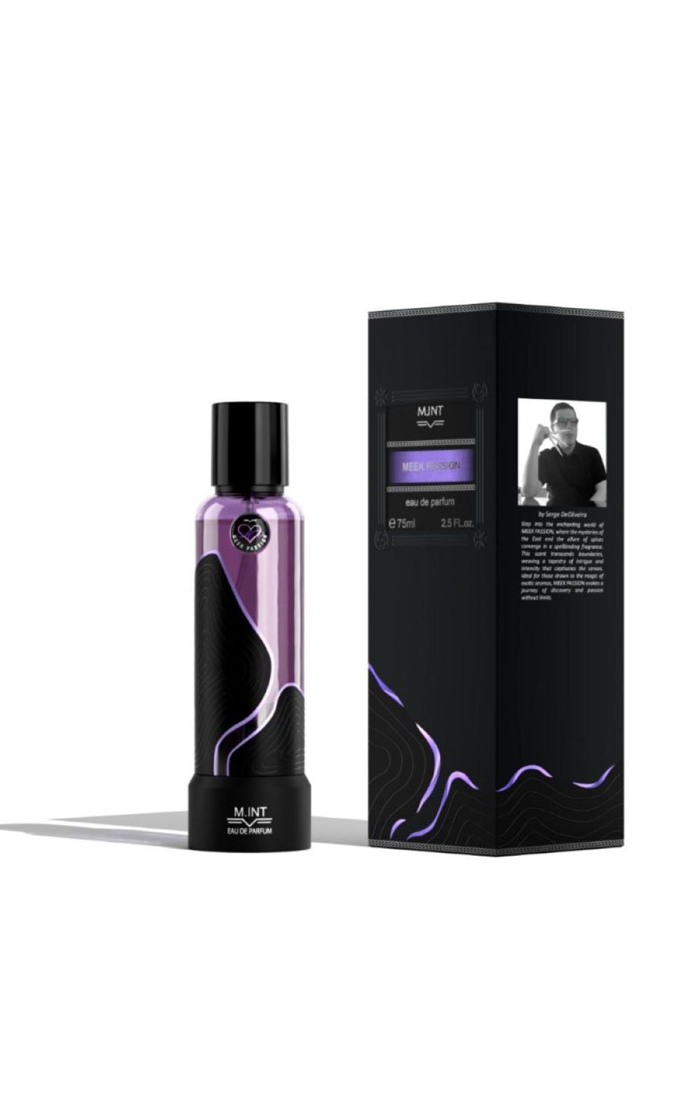 M.INT Meek Passion Eau de Parfum 75ml elegant aromatic fragrance bottle – Available for Online Purchase at Paris Gallery Qatar