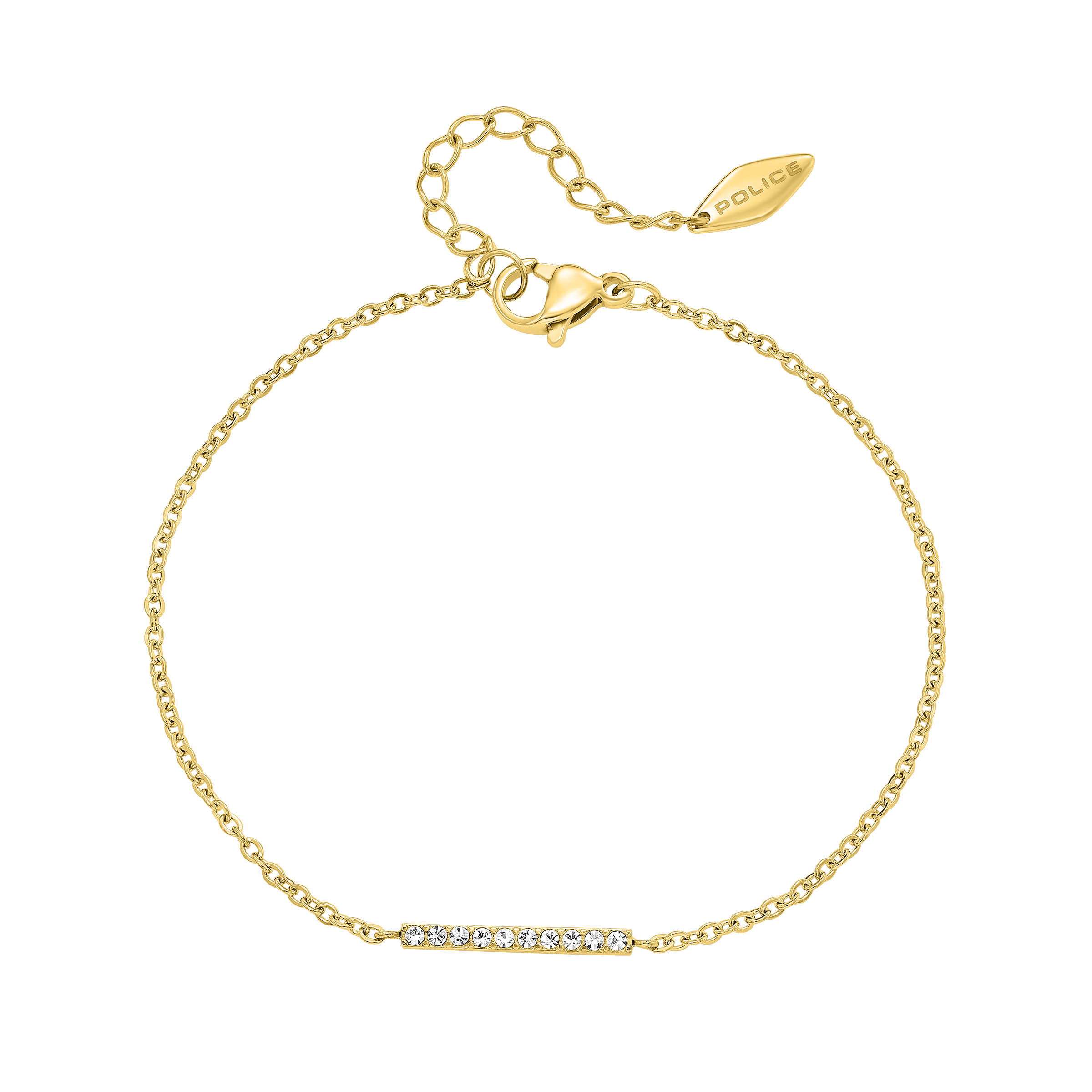 Police Medellin Crystals Sleek Bracelet