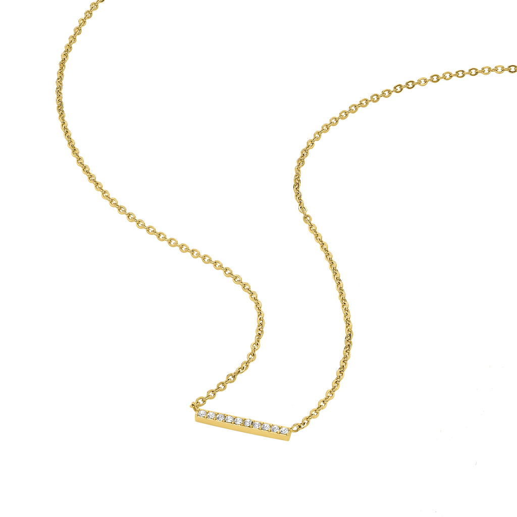 Police Medellin Crystals Sleek Necklace