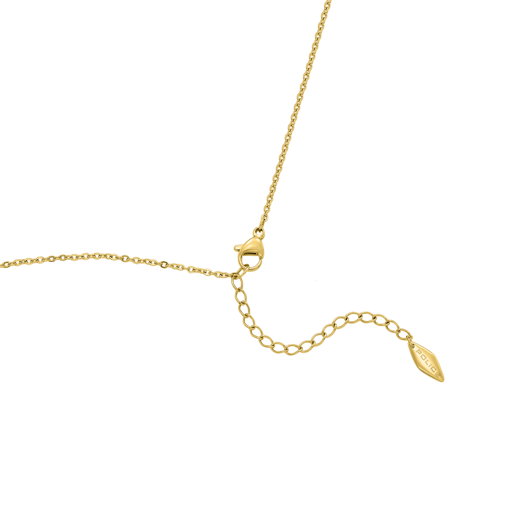 Police Medellin Crystals Sleek Necklace