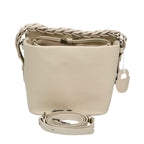 MUNI Women’s Leather Bucket Bag with Chain Handle