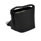 MUNI Women’s Leather Bucket Bag with Chain Handle