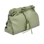 MUNI Lady Leather Drawstring Bag