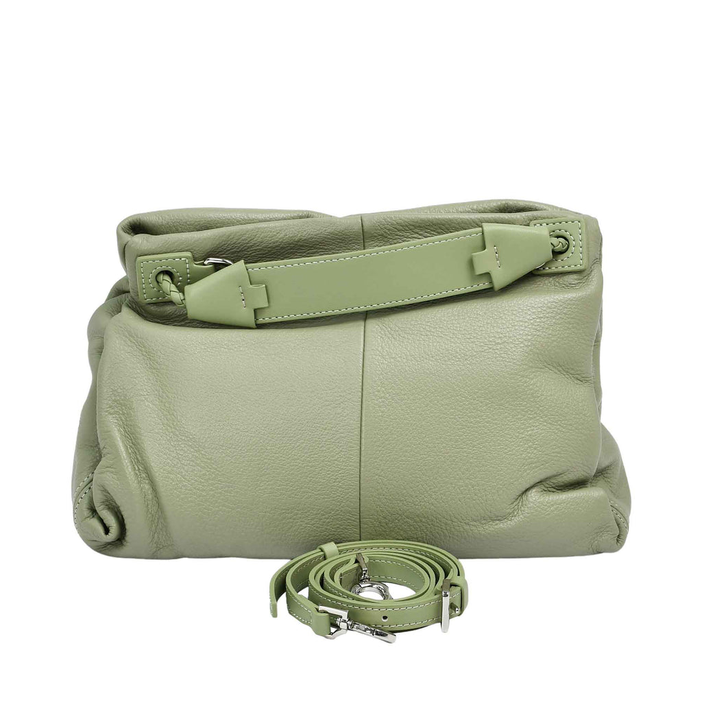 MUNI Lady Leather Drawstring Bag