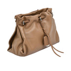 MUNI Lady Leather Drawstring Bag