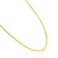 Maison Gioielli Firenze women's gold-plated sterling silver Venetian box chain necklace