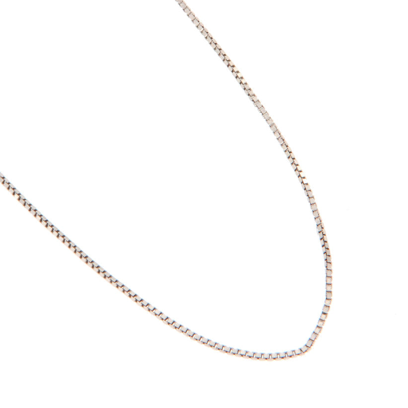 Maison Gioielli Firenze women's sterling silver Venetian box chain necklace
