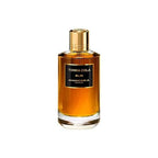 Mancera Tonka Cola Eau de Parfum 120ml in an amber glass bottle, available for online purchase at Paris Gallery Qatar