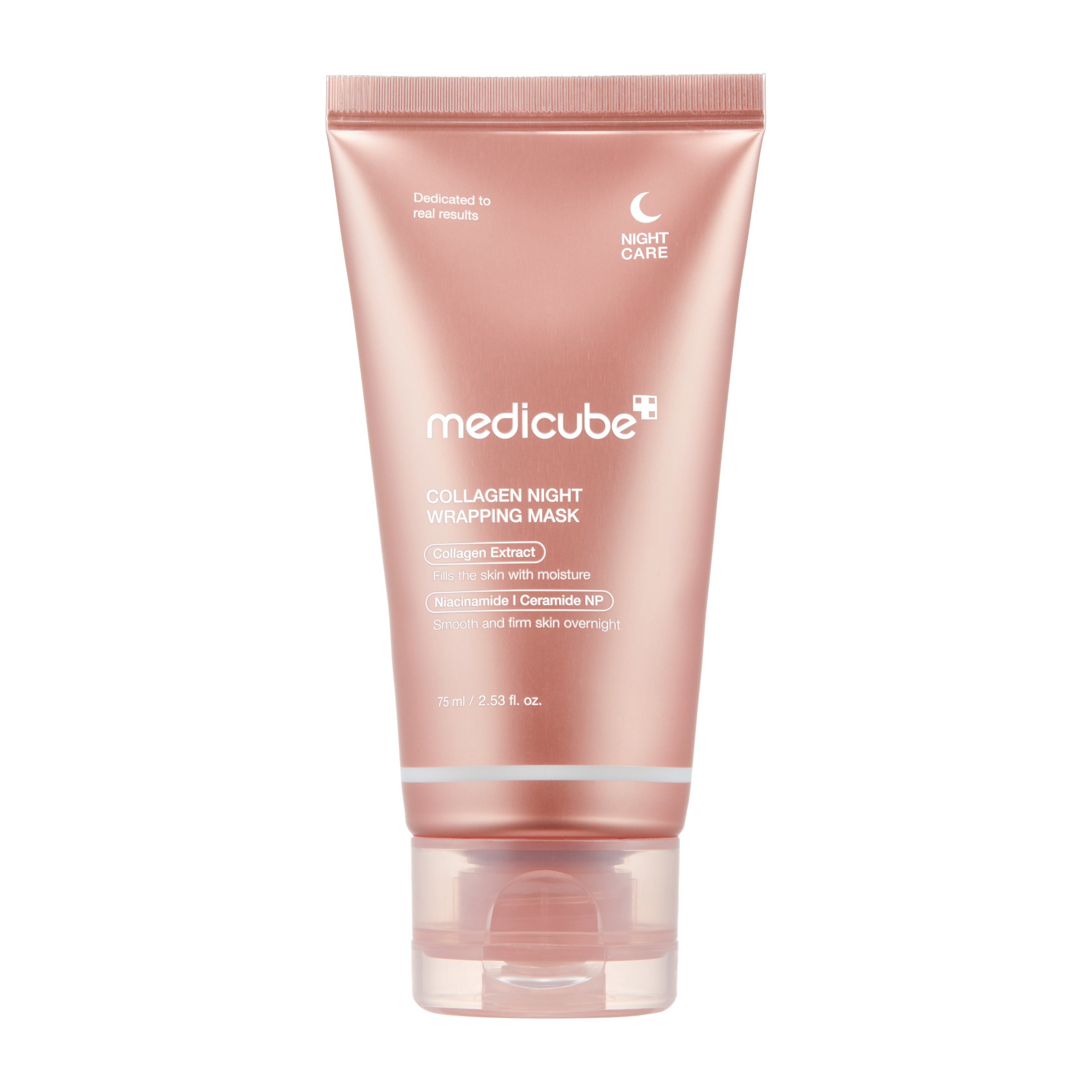 Medicube Collagen Night Wrapping Mask 75ml overnight collagen treatment for firm hydrated skin – Shop Now Online at Paris Gallery Qatar