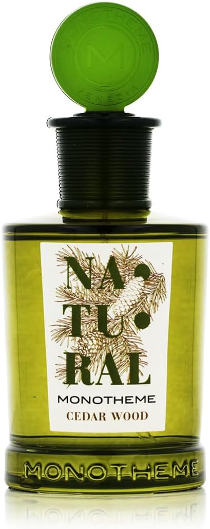Monotheme Cedar Wood Eau de Toilette 100ml woody fragrance bottle available for online purchase at Paris Gallery Qatar