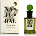 Monotheme Cedar Wood Eau de Toilette 100ml woody fragrance bottle available for online purchase at Paris Gallery Qatar
