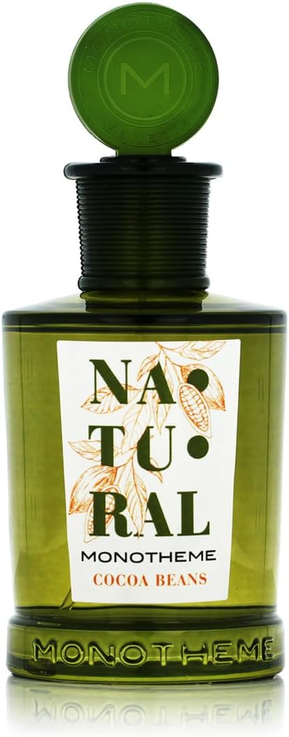 Monotheme Cocoa Beans Eau de Toilette 100ml warm gourmand fragrance bottle available for online purchase at Paris Gallery Qatar