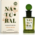Monotheme Cocoa Beans Eau de Toilette 100ml warm gourmand fragrance bottle available for online purchase at Paris Gallery Qatar
