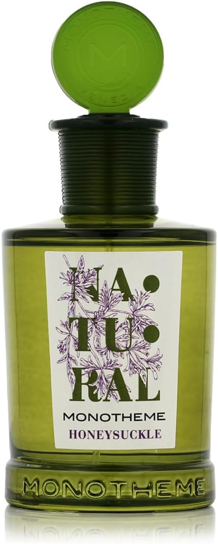 Monotheme Honeysuckle Eau de Toilette 100ml floral fragrance bottle available for online purchase at Paris Gallery Qatar