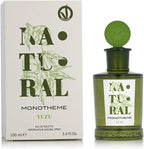 Monotheme Yuzu Eau de Toilette 100ml citrus fragrance bottle available for online purchase at Paris Gallery Qatar
