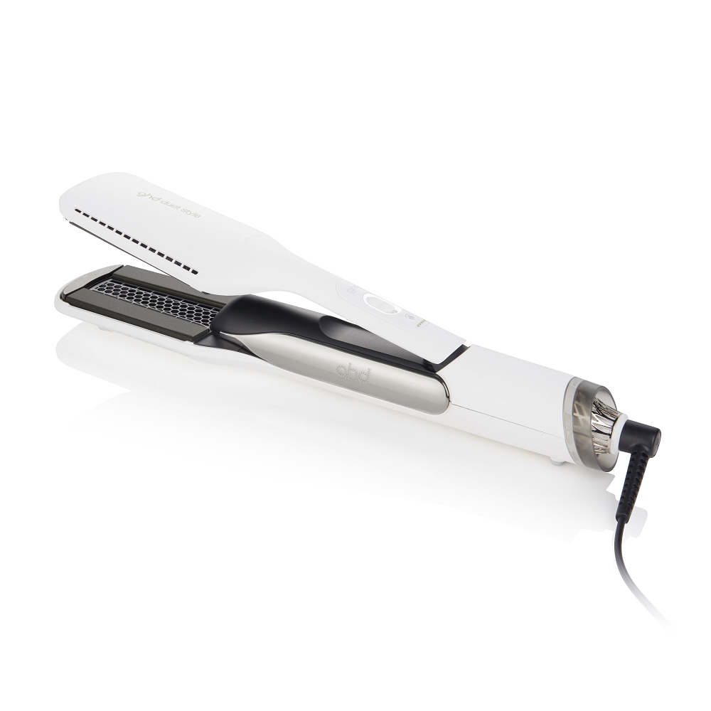 مصفف الهواء الساخن الجديد GHD Duet Style باللون الأبيض مصفف الهواء الساخن الجديد GHD Duet Style باللون الأبيض
