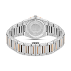 Saint Honoré Women’s Two-Tone Rose Gold Blue Mother-of-Pearl Diamond Watch