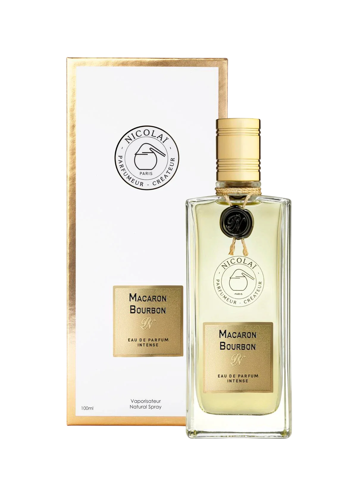 Nicolai Macaron Bourbon Eau de Parfum 100ml gourmand perfume bottle Available for Online Purchase