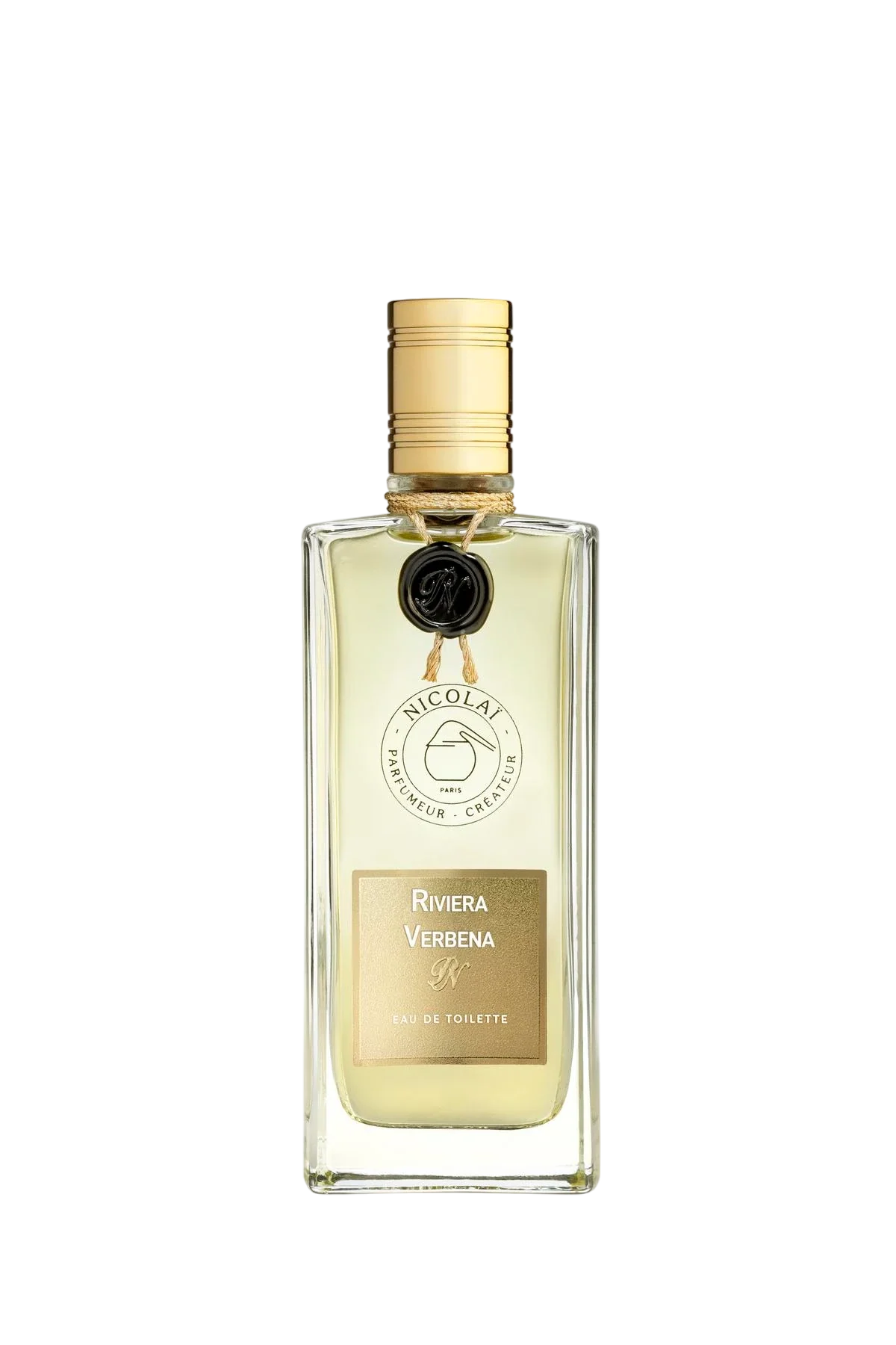Nicolai Riviera Verbena Eau de Toilette 100ml luxury citrus aromatic fragrance bottle with retail packaging.