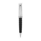 Police Texture Black P Logo With Shiny Steel Gordon's Pen