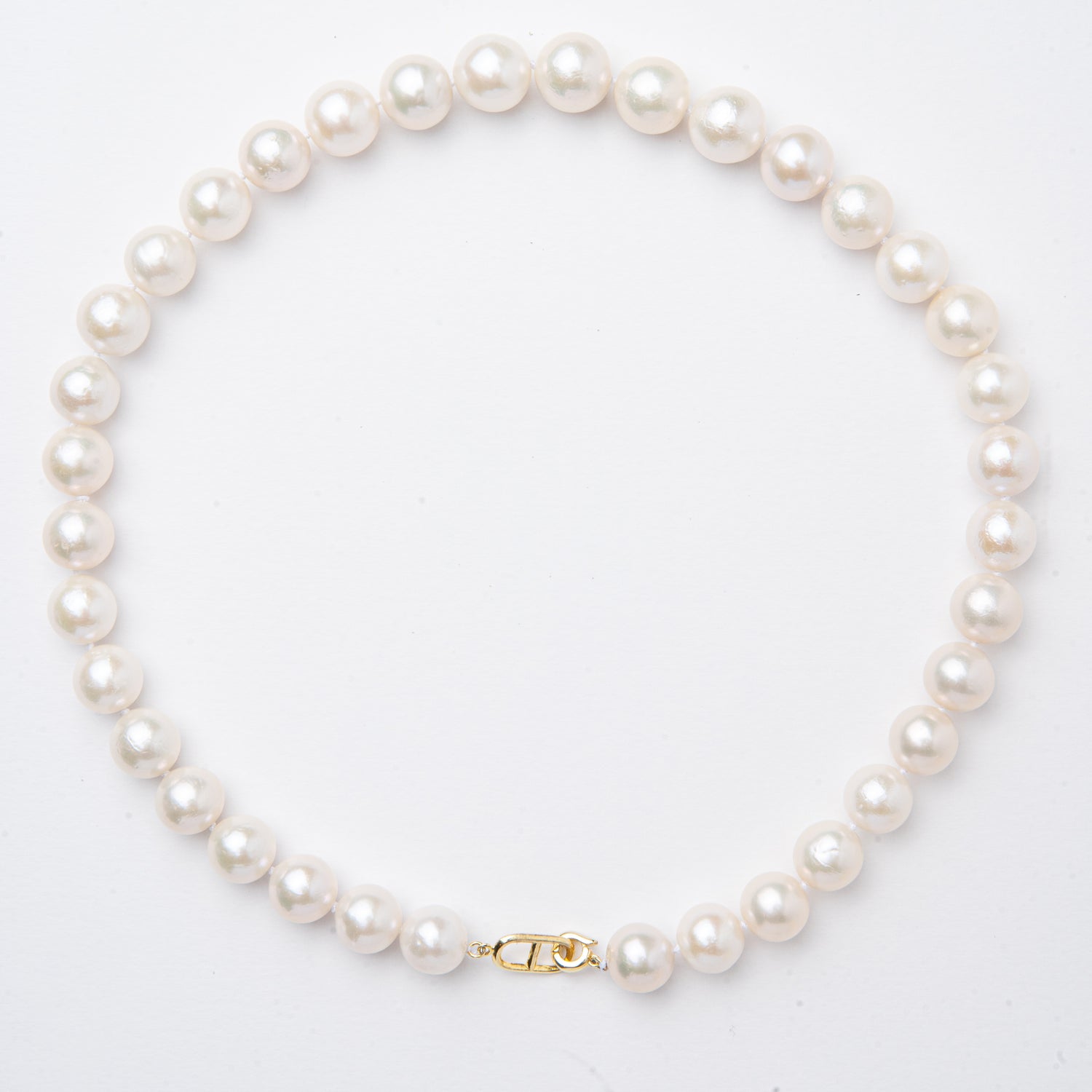 Bronzallure Cultured Fresh Water Pearl White Bronzallure Cultured Fresh Water Pearl White