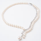Bronzallure Cultured Freshwater Pearl White  Necklace