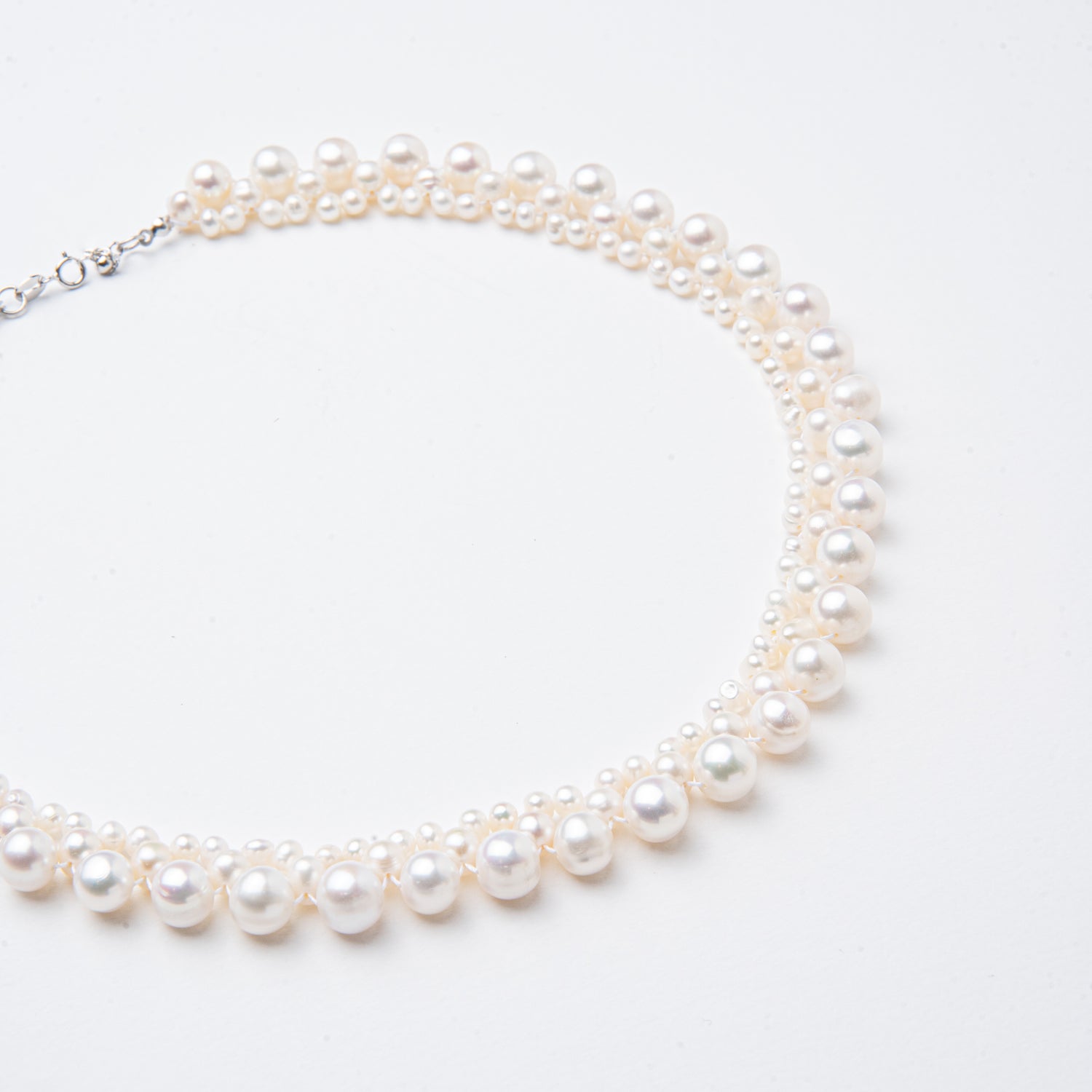 Bronzallure Cultured Freshwater Pearl White Bronzallure Cultured Freshwater Pearl White