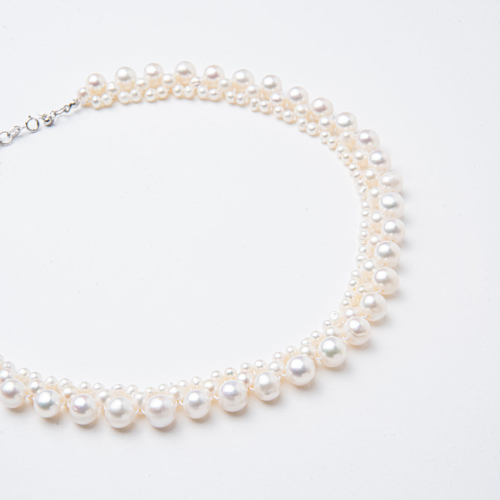Bronzallure Cultured Freshwater Pearl White