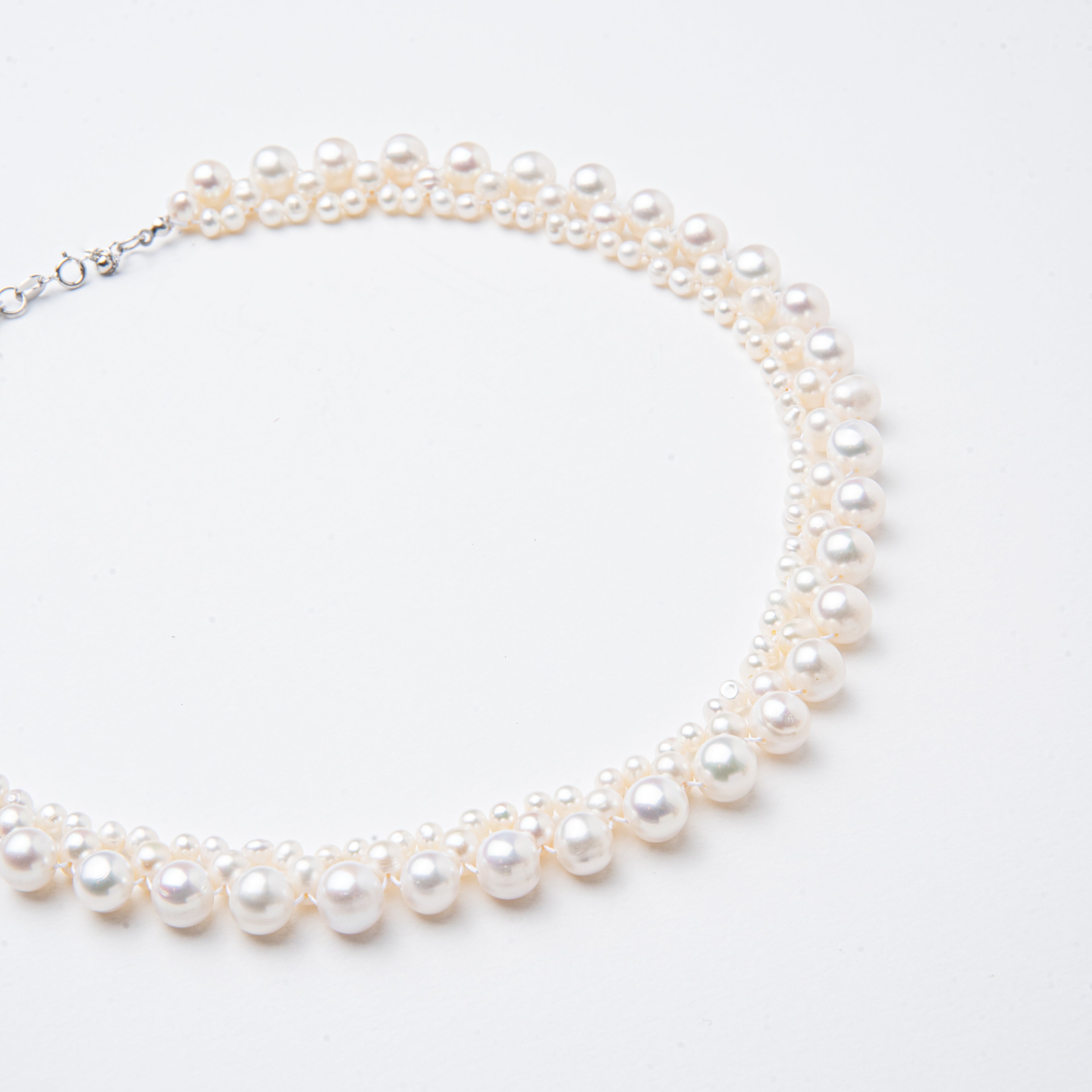 Bronzallure Cultured Freshwater Pearl White