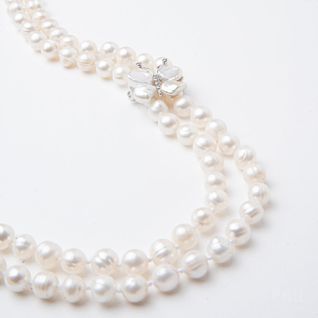 Bronzallure Cultured Freshwater Pearl White