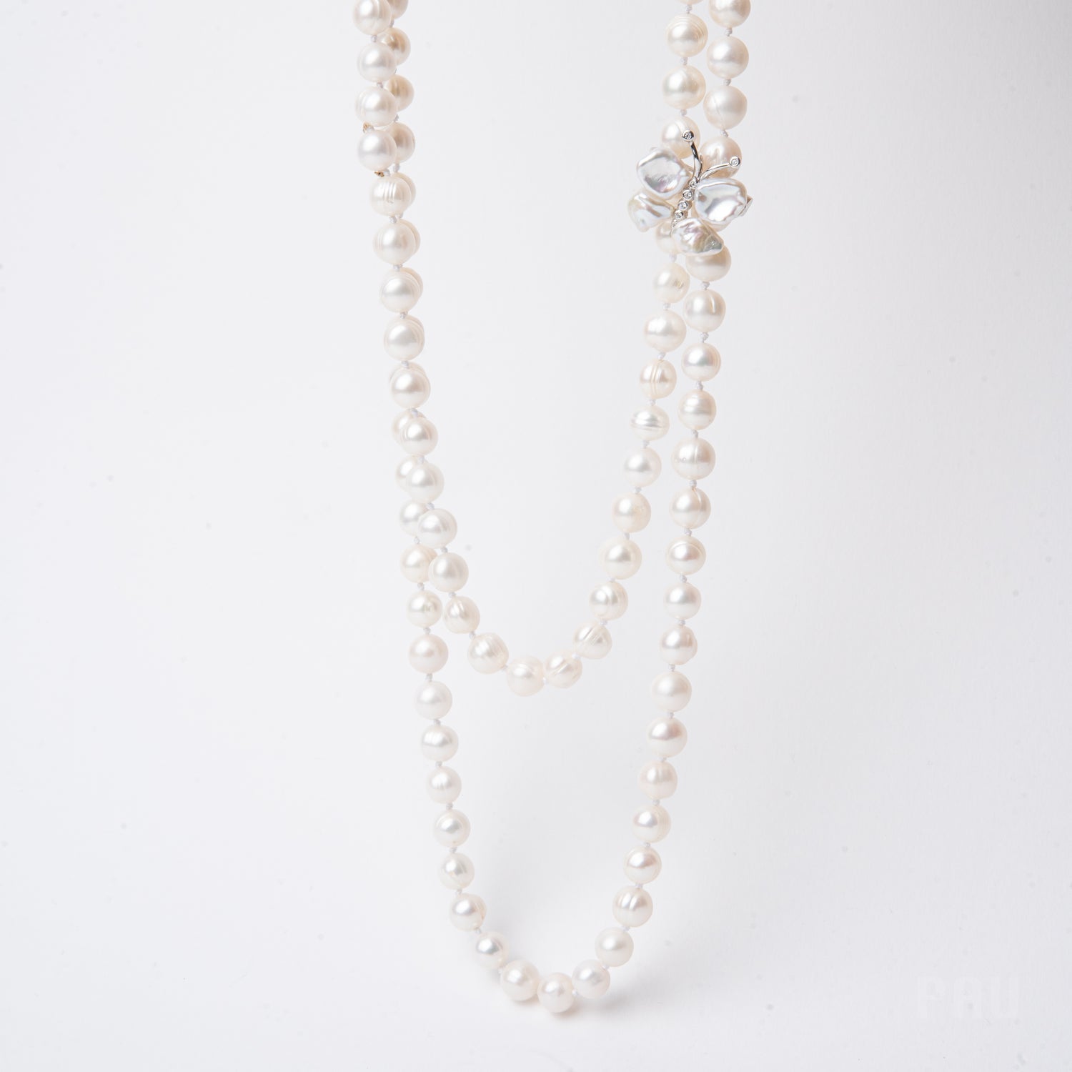 Bronzallure Cultured Freshwater Pearl White Bronzallure Cultured Freshwater Pearl White