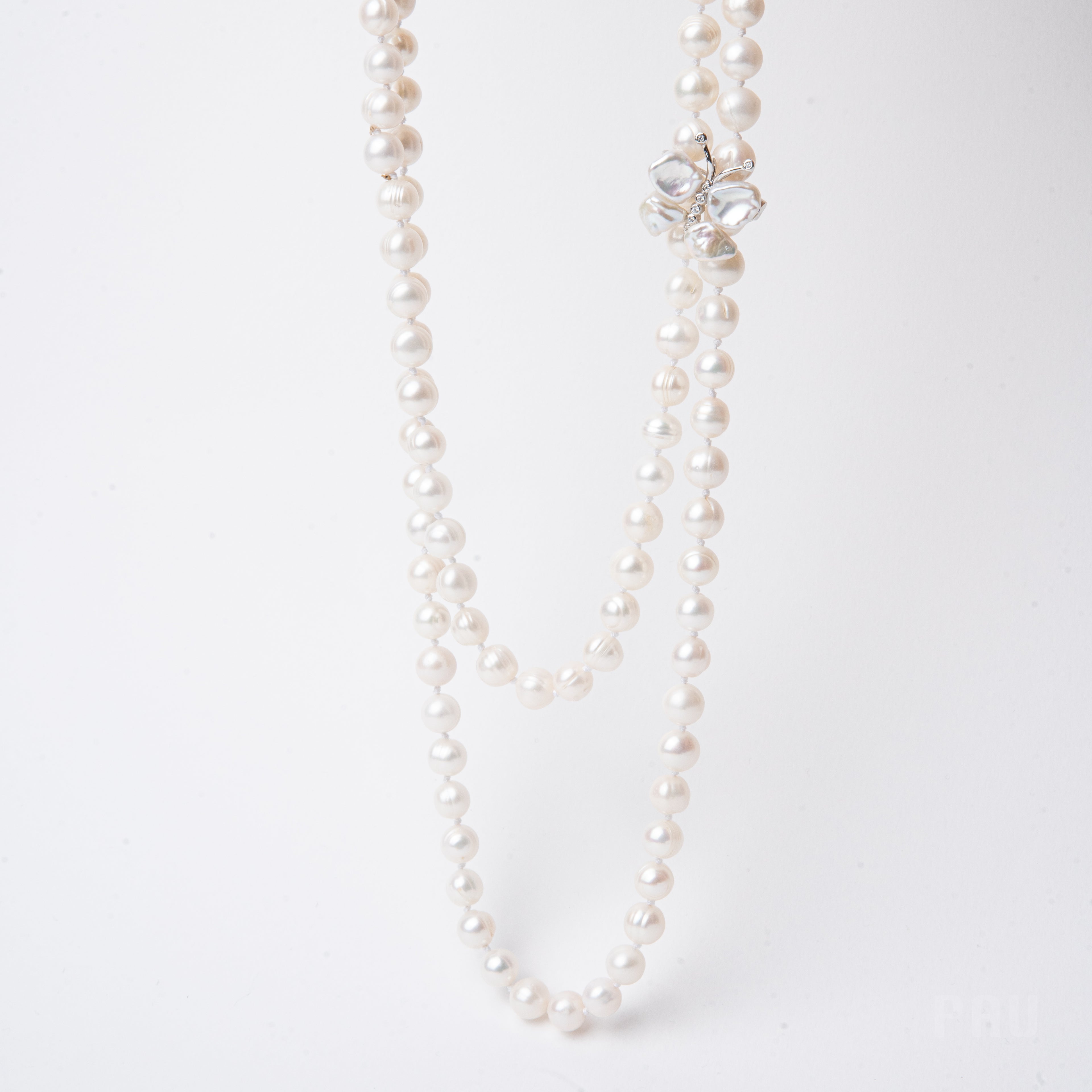 Bronzallure Cultured Freshwater Pearl White