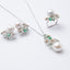 Bronzallure Set of 3 Fresh Water Cultured Pearl White