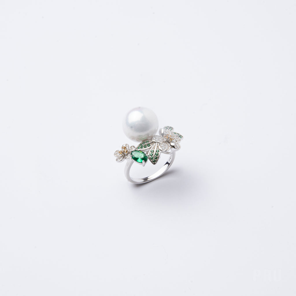 Bronzallure Set of 3 Fresh Water Cultured Pearl White