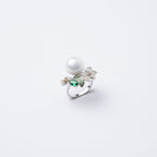 Bronzallure Set of 3 Fresh Water Cultured Pearl White