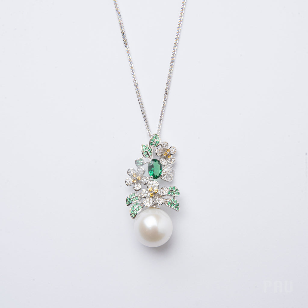 Bronzallure Set of 3 Fresh Water Cultured Pearl White