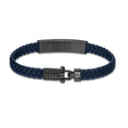 Police Wrath Men's Blue & Black Bracelet